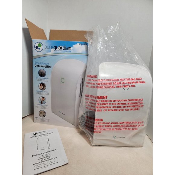 Pure Guardian Small Space Dehumidifier, Model # DH201WCA - Picture 7 of 7